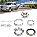 UPALDHOU 5 Pcs Trailer Wheel Hub Bearing, Marine Trailer Bearing Kit Steel Alloy Boat Trailer Axle Wheel Hub Bearings Set with Seals for Boat