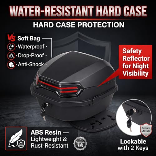 Japard Motorcycle Top Case 42L
