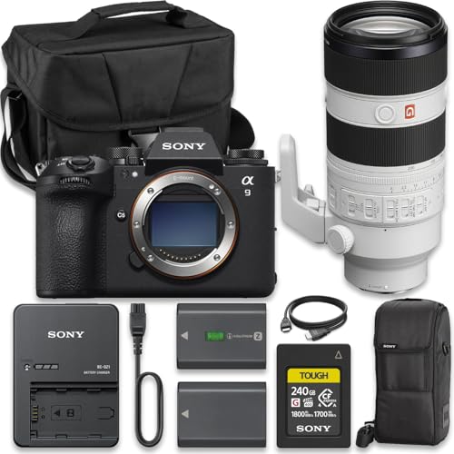 Image of Sony Alpha 9 III Mirrorless Camera with Fe 70 200mm F and 2.8 Gm Ii Bundle | Includes Alpha 9 III Body, Blackout-Free 120 Fps Af and Ae) Plus SEL70200GM2 F /2.8 Gm Oss Ii Lens