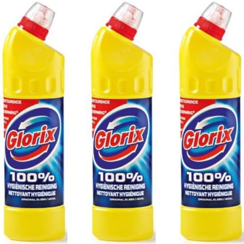 3x Glorix toilet cleaner, 750 ml