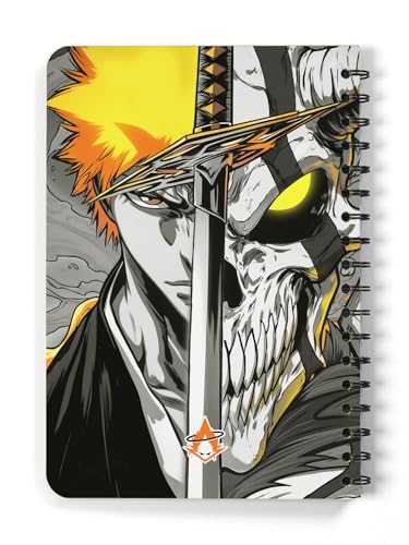 Image of Hollow Printed Anime Sketchbook A5 Spiral Drawing Sketch Book Unruled for Kids Students Gift