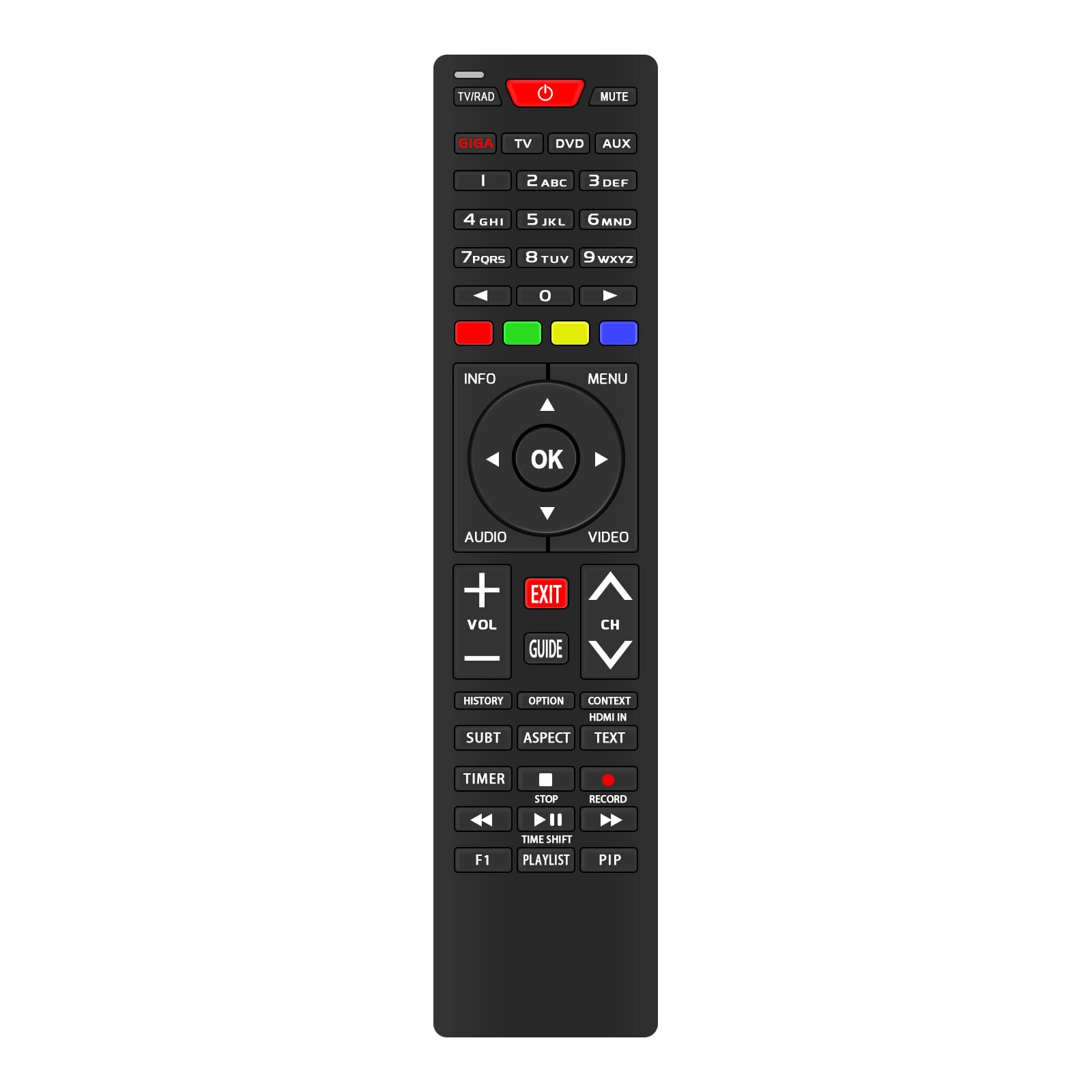 New Remote Control Replace for GigaBlue 800 Solo,HD800 SE,HD 800 SE Plus,HD 800 UE,HD 800 UE Plus,HD 800 Ultra UE,HD Quad,HD Quad Plus,HD X1,HD X2,HD X3,IPBOX,UHD Quad 4K,UHD UE 4K,UHD Trio 4K,HD X3.H