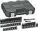 GEARWRENCH 84916 3/8-Inch Drive Impact Socket Set SAE/Metric, 44-Piece