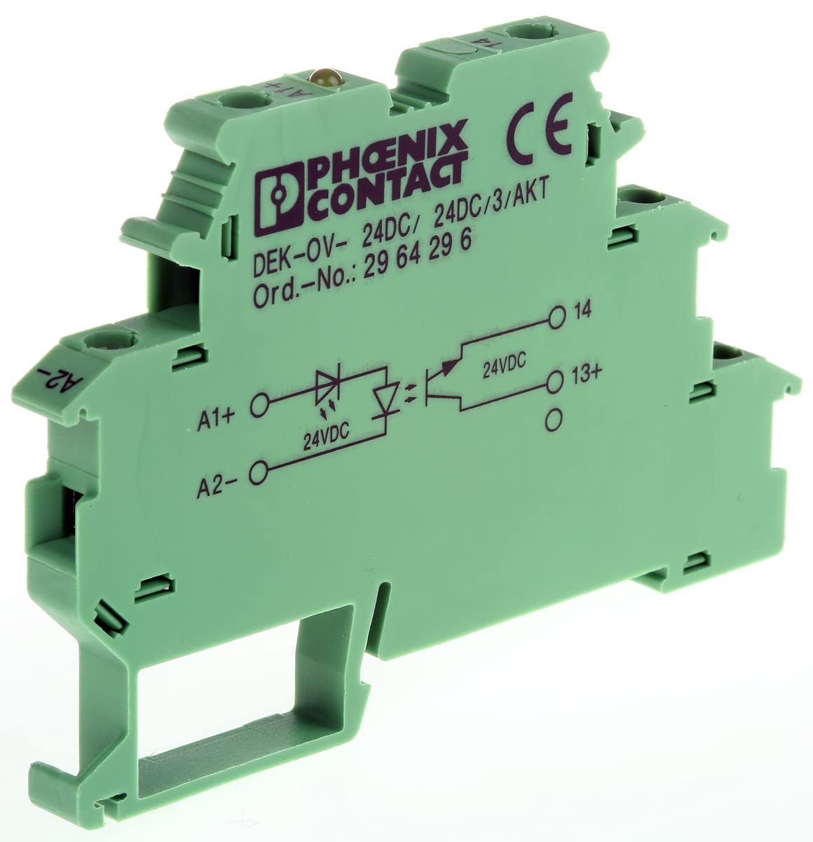 Phoenix 2964296 – Morsetto Optoisolatore dek-ov-24dc/24Dc/3/Akt