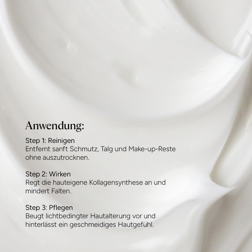 JUNGLÜCK Set Linien & Falten minimieren SPF 50 | Reinigungsöl + Pro-Kollagen Serum + Regenerierende Tagescreme SPF 50 – strafft & schützt vor UV