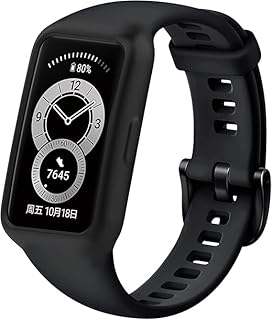 سوار ساعه سيليكون بديل مقاوم للماء من V Volt – متوافق مع سوار هواوي باند 6 و7 – تصميم رياضي مريح وقابل للتعديل للرجال والنساء- قطعتين