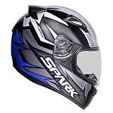EBF Capacete New Spark Spot 58/Pfo/Azul