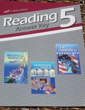 Reading 5 answer Key A Beka: Unknown .: Amazon.com: Books