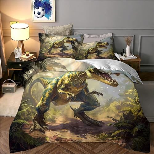 Housse de couette loup imprimé 3D microfibre parure de lit sauvage 220x240cm