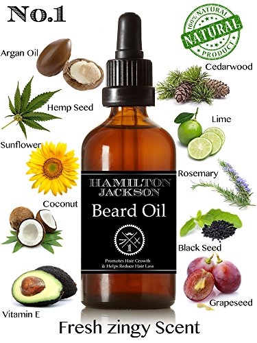 Olio organico per barba, 3 confezioni da 30 ml