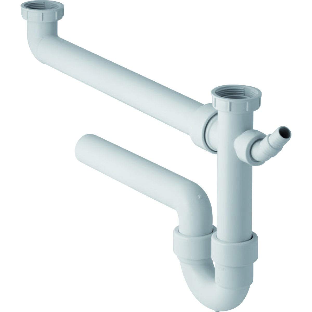 SIFONE 2 VIE BIANCO PER LAVELLO - ? 40 x 1"1/2