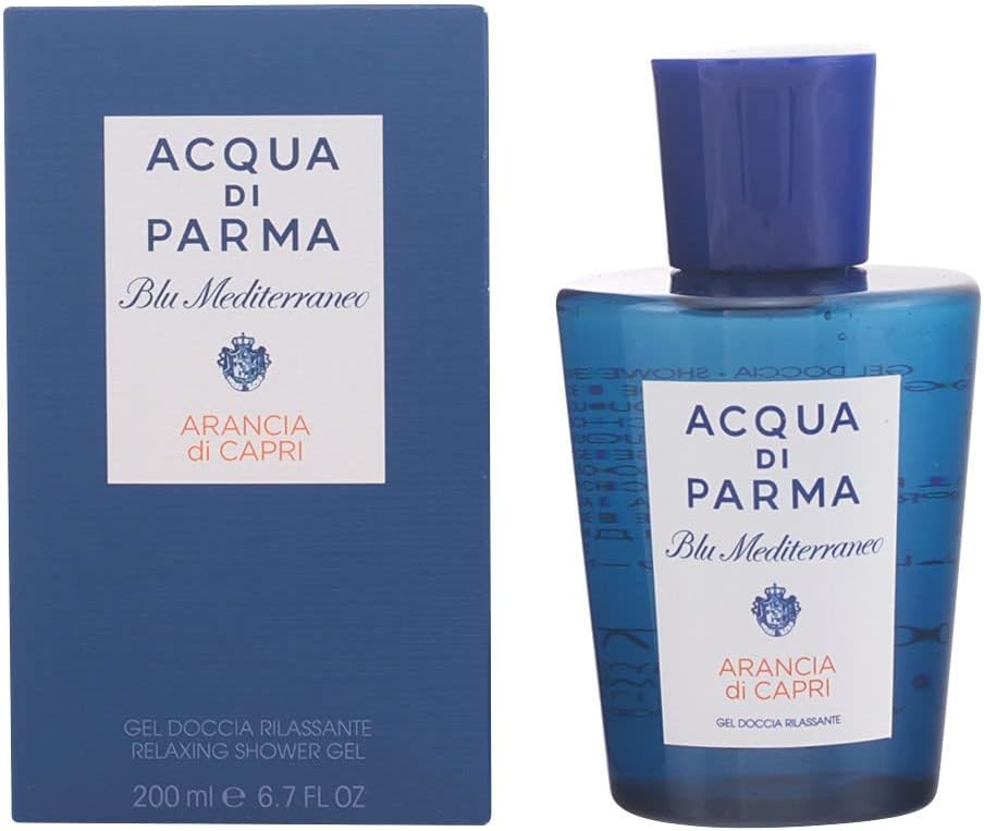 Acqua Di Parma Blu Mediterraneo Arancia Di Capri Relaxing Shower Gel, 6.7 Ounce/200 ml