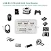 PinPle All In One Multifunction Camera Connection Kit USB SDHC Card Reader + USB HUB COMBO Adapter for Apple iPad - Can Connect Multiple USB Flash Disk (1)