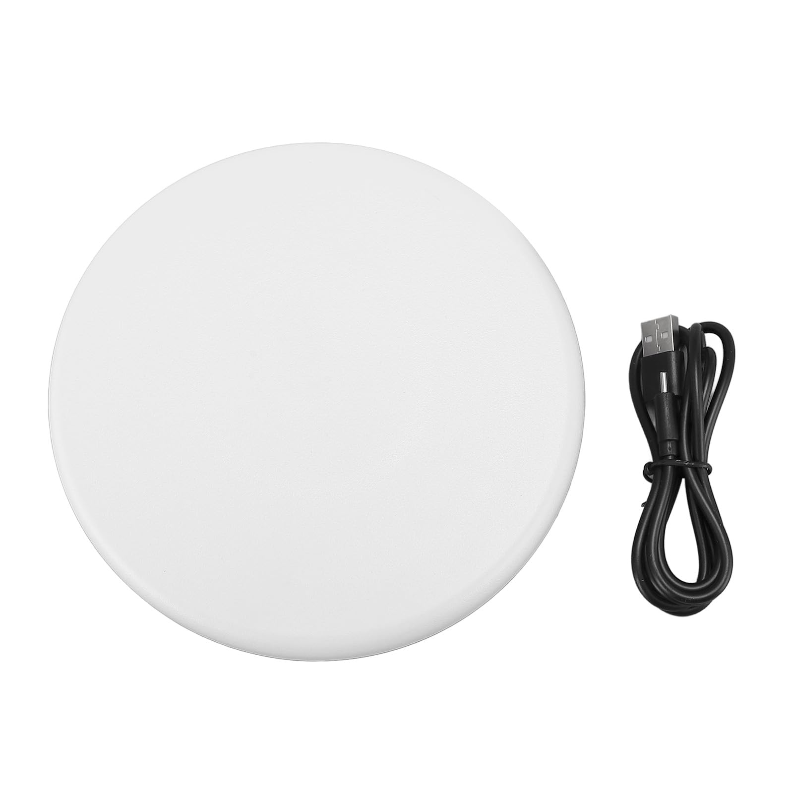 Plateau tournant motorisé 360 degrés avec support ABS 16cm