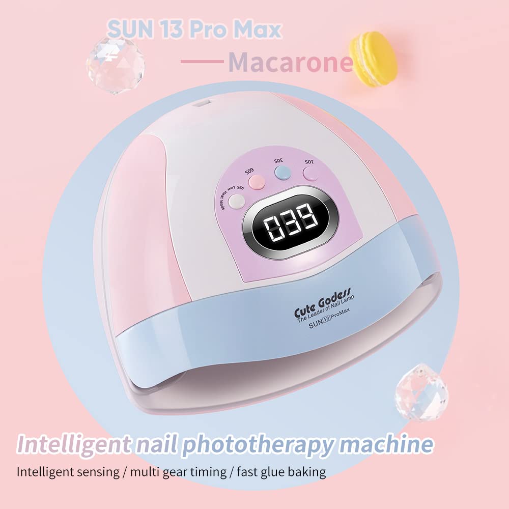 UV LED Nail Lamp for Gel Polish with Auto Sensor and Timer