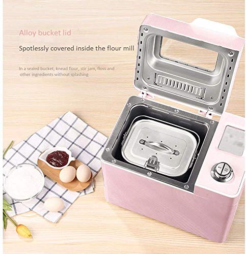 ZJN-JN Brotbackautomaten Haushalt Digital-Brot-Hersteller 30 Preset Funktionen, einschließlich glutenfrei und Jam… – Bild 5