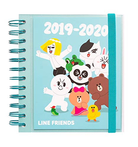 Télécharger Erik - Agenda scolaire journalier Line Friends 2019/2020-10 mois Livre eBook France