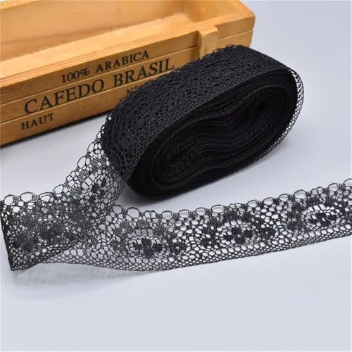 Cinta de encaje para manualidades y decoración de bodas de 10 yardas 6