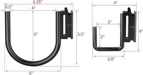 Miniatura 5 de 8 piezas de ganchos J de pista E resistentes, herramientas de suspensión para remolques de camiones semirremolque con 2" y 4", accesorio de