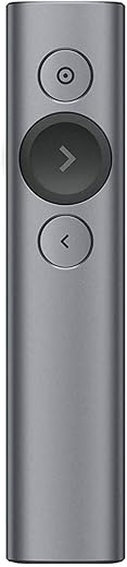Logitech Spotlight Wireless Presentation Remote, 2.4 GHz and Bluetooth, USB-Receiver, Digital Laser Pointer, 30m Operating Range, Dual…