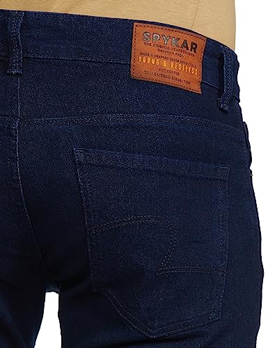 Image of Spykar Men's Rover Regular Fit Mid Rise Casual Jeans