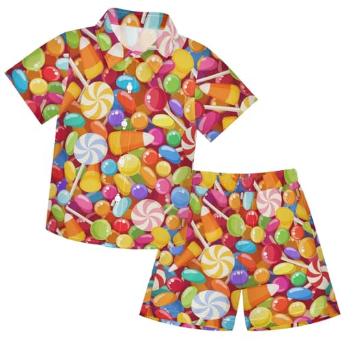 Image of visesunny Boys 2 Pieces T-shirts and Shorts Floral Tops & Shorts Summer Outfits 3-10 Years Clothes