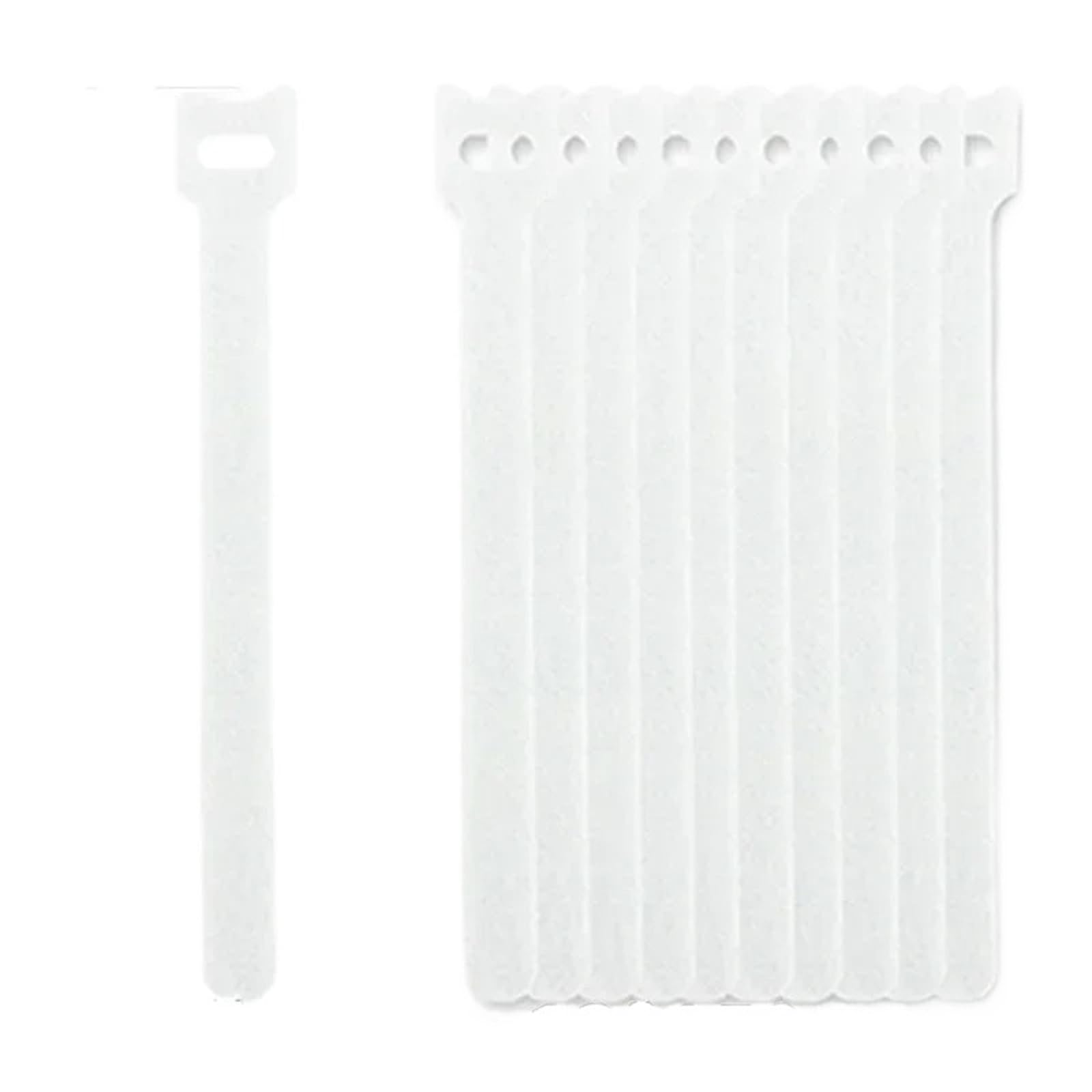 Gjgfjghk White Zip Ties Self Adhesive Fastener Nylon Fastening Wire Buckle Diy Cable Management Straps Adjustable Cord Buckle Reusable Cable Ties Long Cable Ties(,50Pcs)