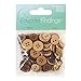 Blumenthal Lansing Favorite Findings Basic Buttons Assorted Sizes, 130/Pkg, Natural
