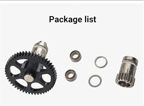 CNC Pom Hardened Steel Higher -Piece Gear Kit for VORON 0.2 2.4 Trident CW1 CW2