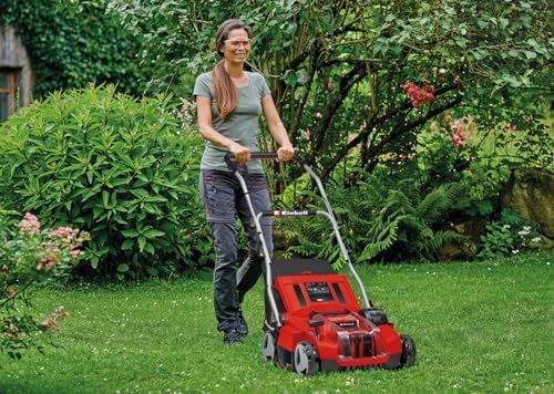 Bild 3 - Einhell Akku-Vertikutierer-Lüfter GE-SA 36/35 Li-Solo Power X-Change (36 V, Brushless, 35cm Messerwalze, 28L Fangsack, einstellbare Arbeitstiefe, ohne Akku)