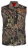 Scent Blocker Shield Series Evolve Reversible Vest, Hunting Vest for Men (MO Country/Blaze, LG)