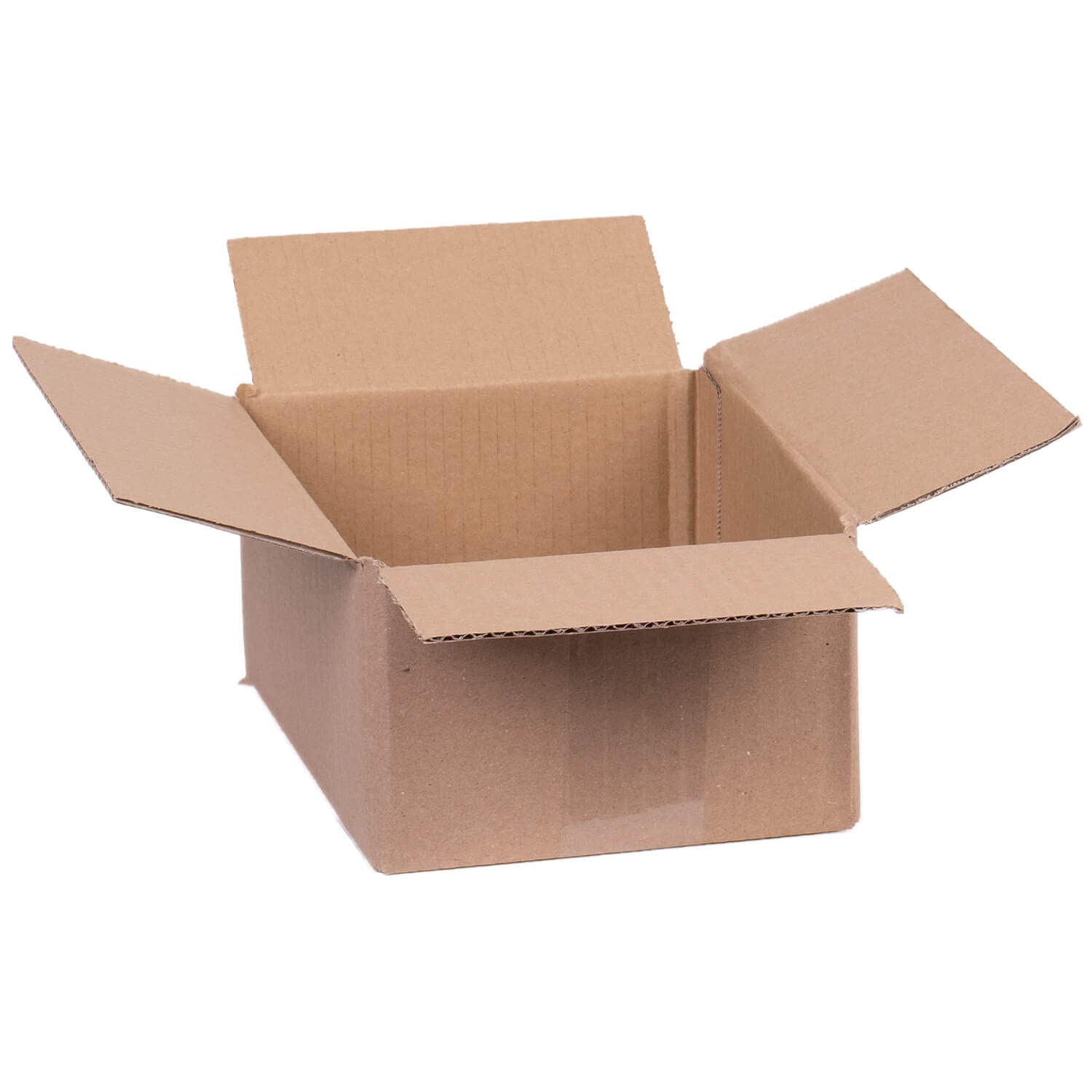 smiley pack 300 Stück Faltkartons 230 x 160 x 110 mm braun Versandkarton Verpackungskartons 23 x 16 x 11 cm aus Wellpappe 1 wellig Karton Pappkarton Versandbox Paket Päckchen
