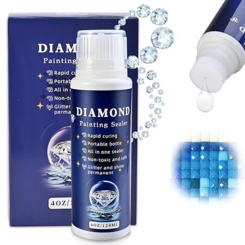 Image of 1 Pack 120ml Diamond Painting Sealer Protectant Brightener 4 Oz