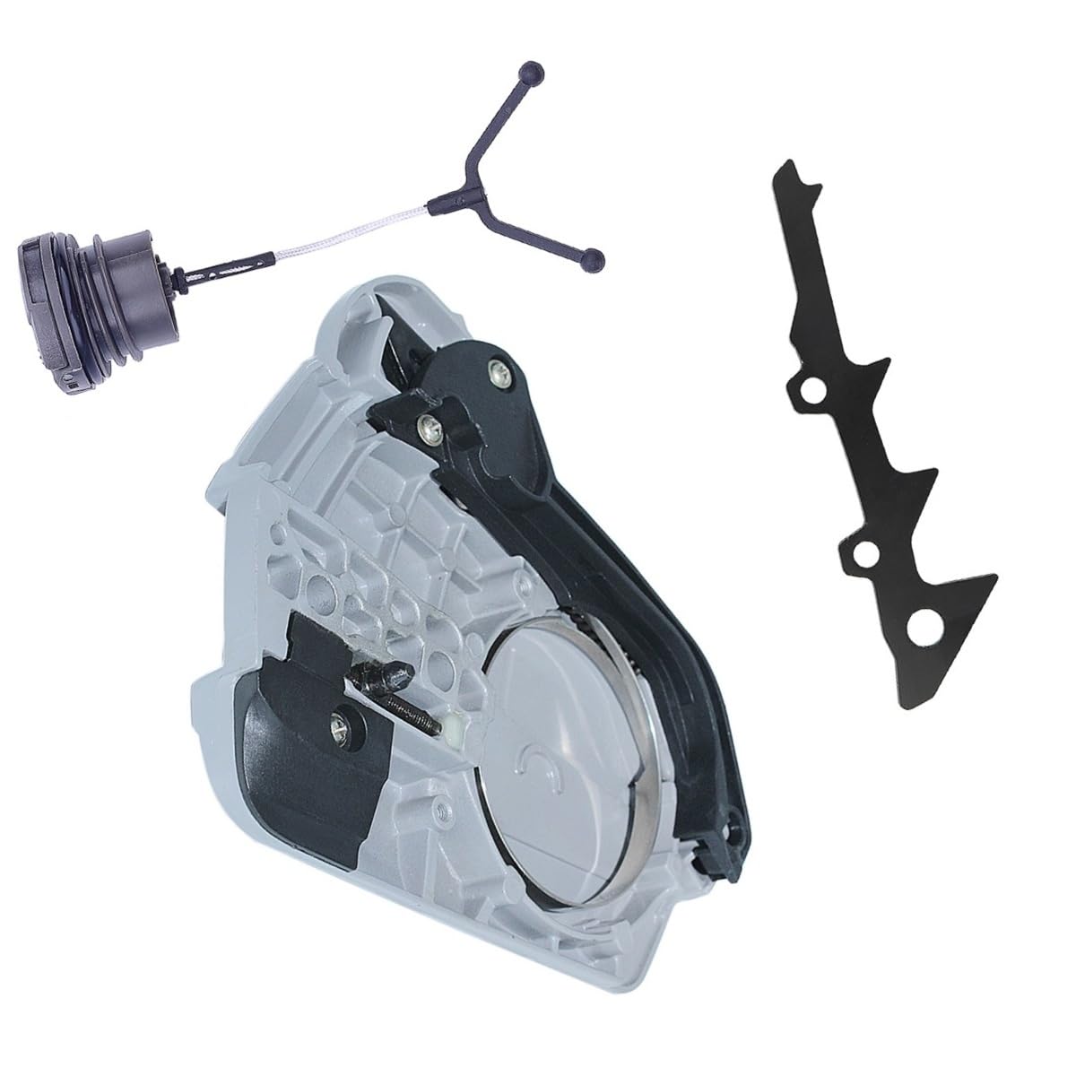 Tapa de Embrague for Motosierra Compatible con 550XP, 550XPG y 560. Incluye Tapa y Tope de tala Compatible con 505199005.
