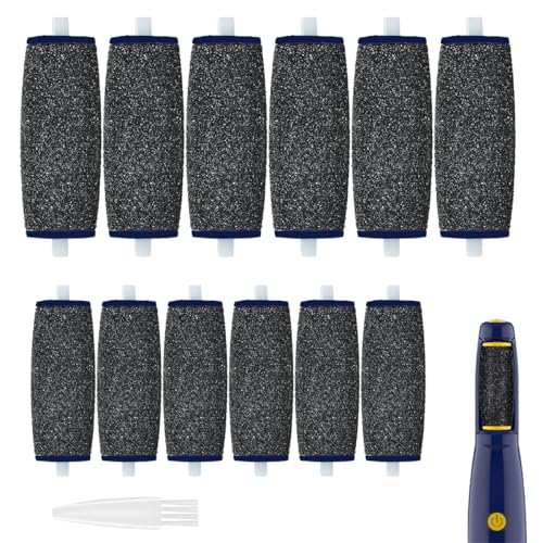 Rouleaux pour lime Scholl extra grossière : lot de 12 recharges pour râpe électrique