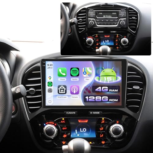 Autoradio Android 15 Nissan Juke 2010-2016 VECHTEL 4G 128G écran 9 pouces