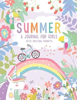 Paperback Summer: A Guided Journal For Girls With Writing Prompts, Includes Interactive Diary Scrapbook Pages, Summer Bucket List and Reading Log for Kids (Ages 8-12) Book