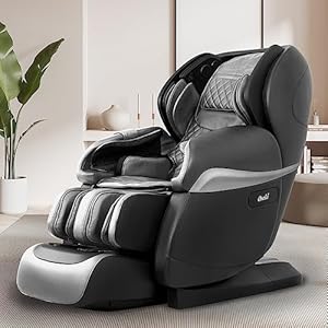 Osaki Pro OS-4D Paragon | Black | Massage Chair | Multi-Angle L-Track 4D Massage | Zero Gravity | Space Saving | Heating Foot Roller | Voice Recognition | High Intensity Fullbody Airbag