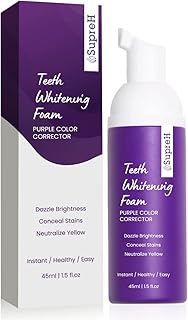 Purple Toothpaste for Teeth Whitening, V34 Color Corrector Toothpaste, Teeth Whitener, V34 Color Corrector Serum, Teeth Whitening Mousse for Stain Removal