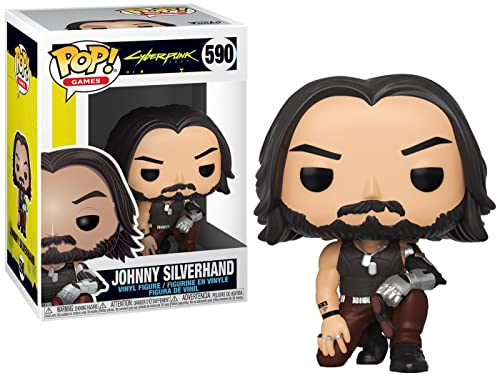 Funko Pop! Games: Cyberpunk 2077 - Johnny Silverhand, Multicolor, Model:47161