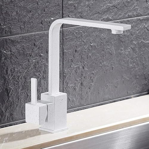 Mitigeur de cuisine et robinet de lavabo rotatif à levier unique