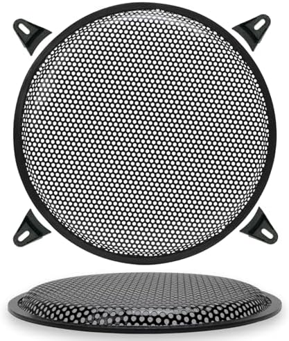 Rete Acciaio Per Woofer Griglia Rete Metallica 8 Pollici Per Woofer Auto GT-8 Con Clip E Viti - Protezione Altoparlante Griglia Nippon America Gt-8 - Foto 7