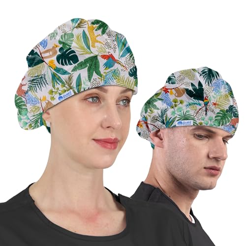 Image of GUOER Hat Bouffant Cap One Size Multi Color