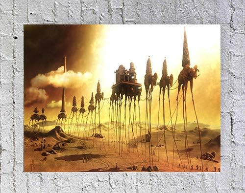 Avando Salvador Dali's Caravan Poster Size 20''x16'' Unframed Poster Print