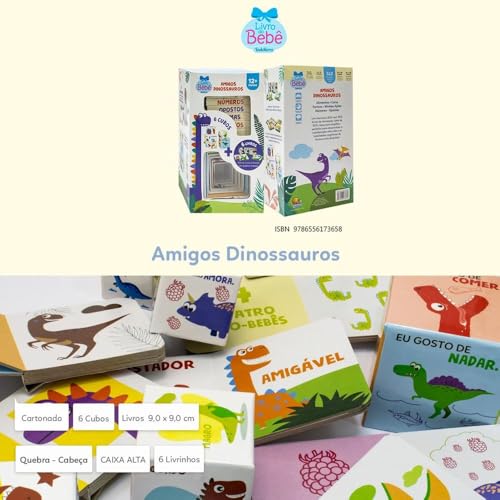 Amigos Dinossauros (Livrinhos+Bloquinhos) Amigos Dinossauros (Livrinhos+Bloquinhos) - Imagem 6
