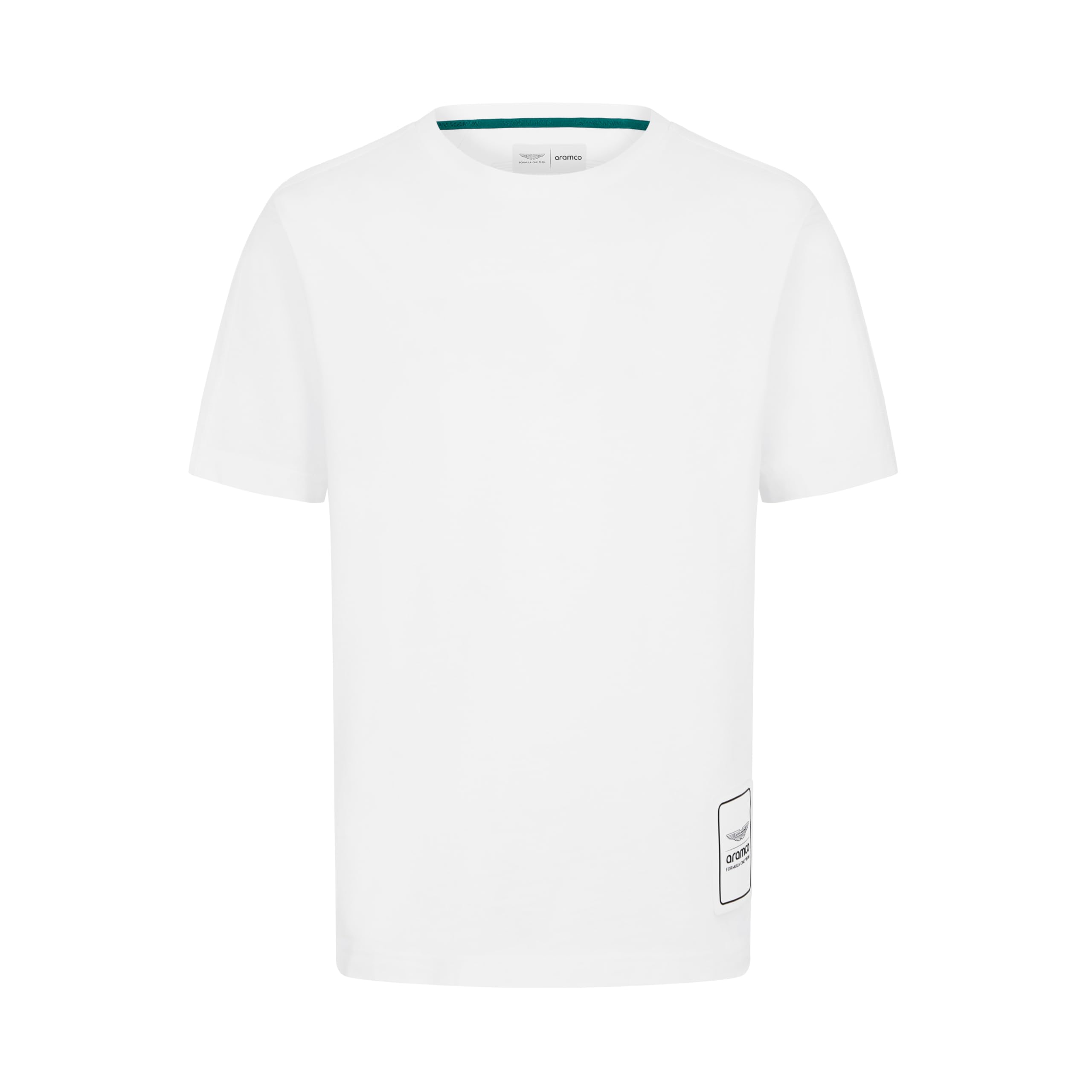 Aston Martin F1 Men's Logo Tshirt - White - Size: Small