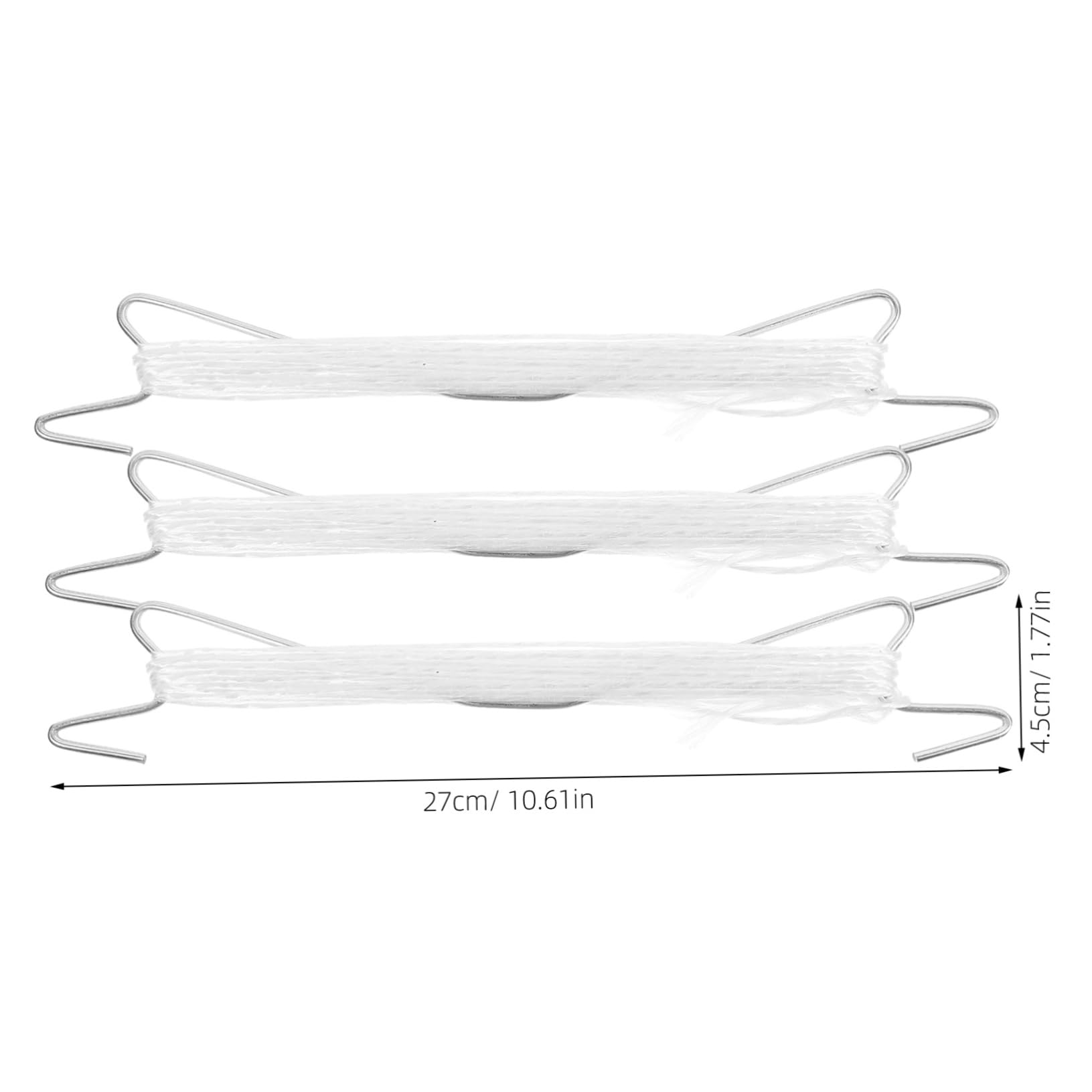 BESPORTBLE 5sets Ganci di Supporto per Piante Rampicanti Clip per Pomodori e Ropes di Traction per Giardinaggio Esterno Strumenti di Sostenimento per Viti di Piante e Orticoltura