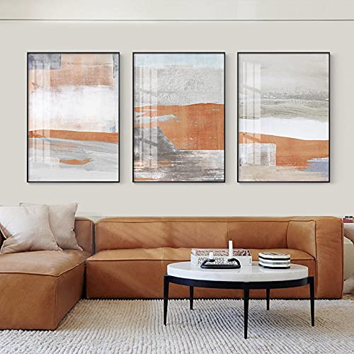 Nordic Toile Peinture Art Imprimer pour une décoration salon moderne