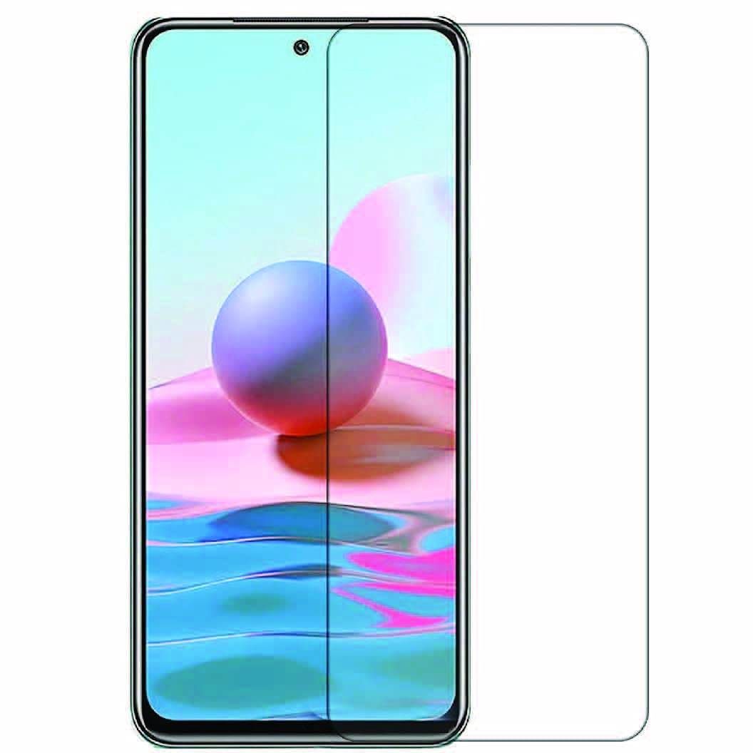 Redmi Note 10 - Tempered Glass Screen Protector Compatible for Redmi Note 10 with Full Screen Edge to Edge and Easy Installation