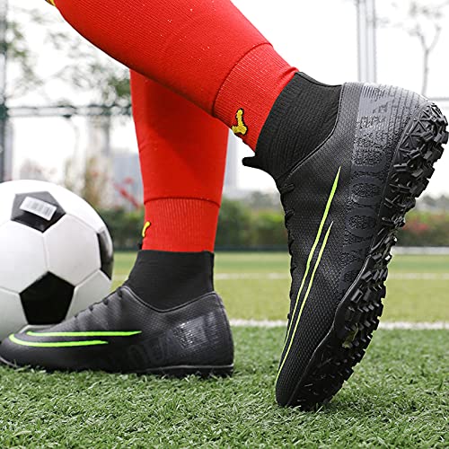 Men Indoor Soccer Spikes Shoes Highlight Ag Football Shoes Indoor/Outdoor Competition/Training/Athletic Big Boy's Sneakers Sd2028-M1-44 #TOP7